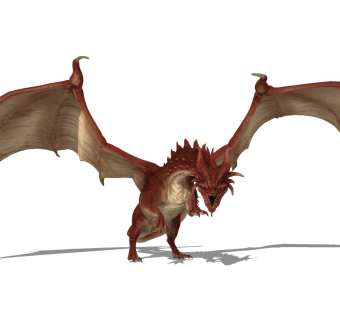 精品动物模型 飞龙 (1)